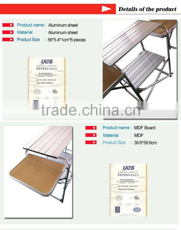 Outdoor Food Prep Area Portable Cooking Kitchen Grill Table Folding Camping Rack