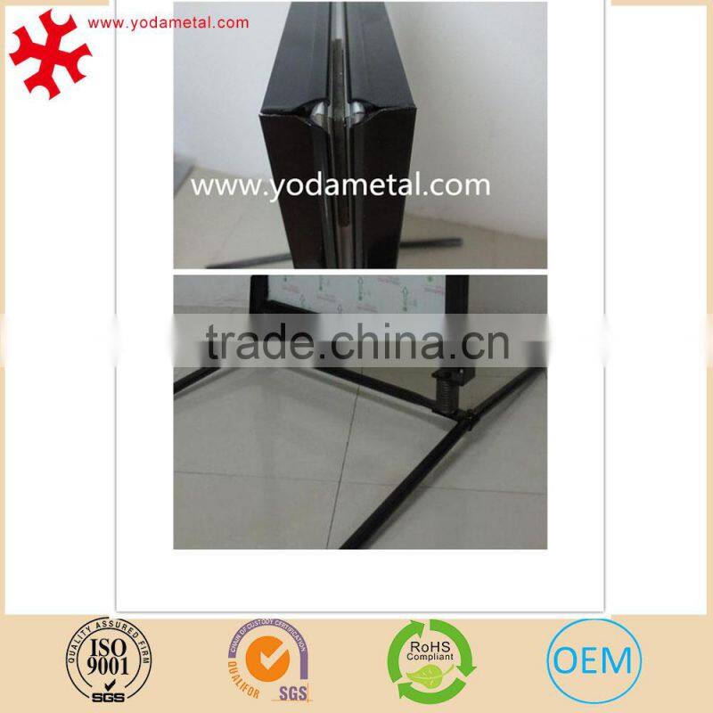 Promotion Outdoor Advertising Poster Stand with Aluminum Frame