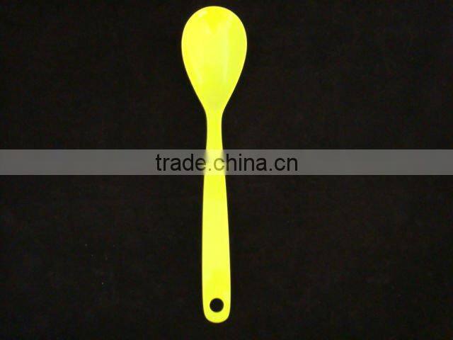 Long handle melamine mixing spoon