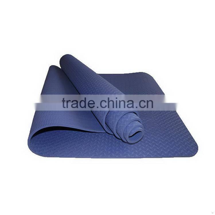 Customized density colorful tpe fancy yoga mat from china