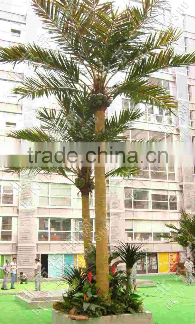 Outdoor Artificiales Plastic Coconut Trees On Sale Coconut Palm Tree Decorative Artificial Plant