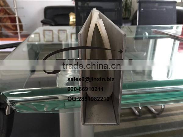 40*100 stainless steel u channel glass for handrail