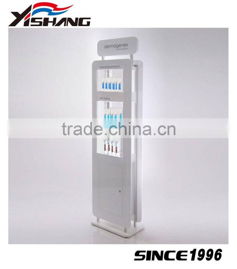 Cardboard supermarket rack soap display stands