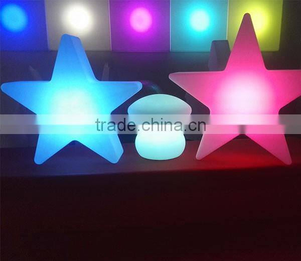 Outdoor waterproof RGB 16 colors changing LED star shaped light