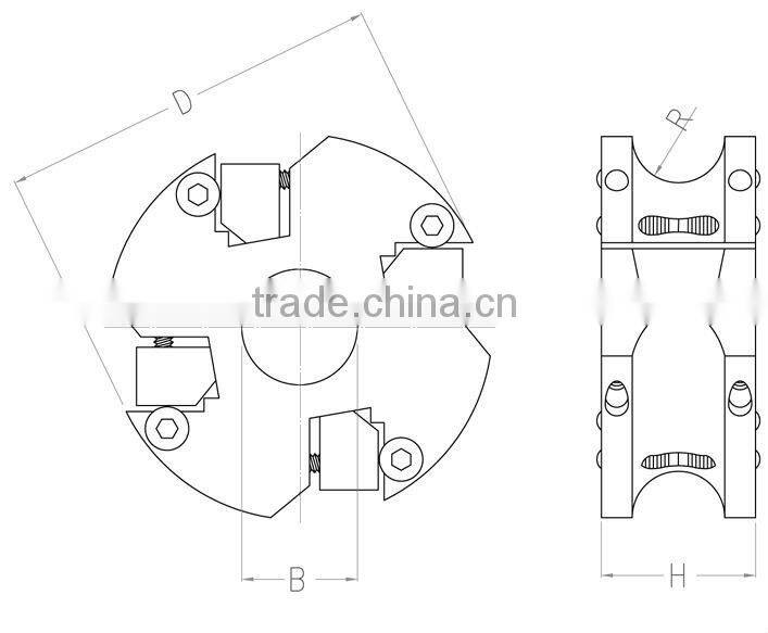Throw Away forming cutter