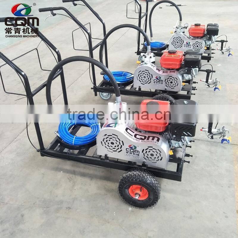 Manual signs traffic marking machine,road line spraying machine