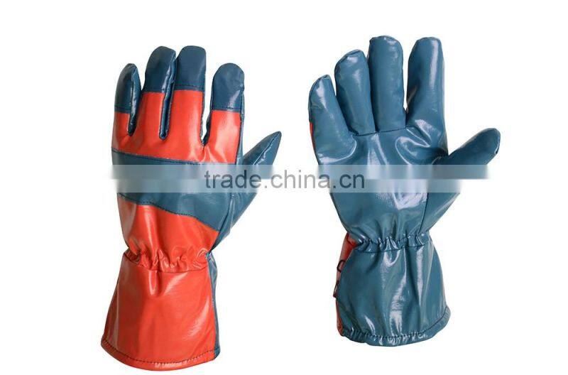 Sunnyhope Full nitrile dipped waterproof ski gloves,work gloves