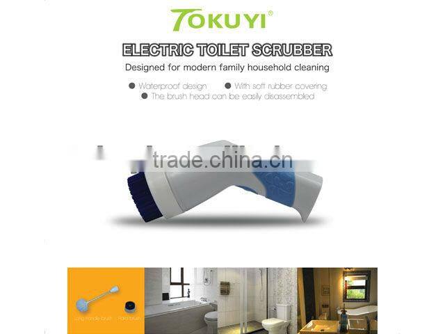 Rechargeable toilet cleaning brush, electric toilet brush, toilet cleaner