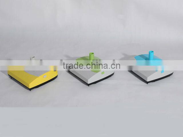 Cordless brush wheel sweeper for peanut shell and other liters