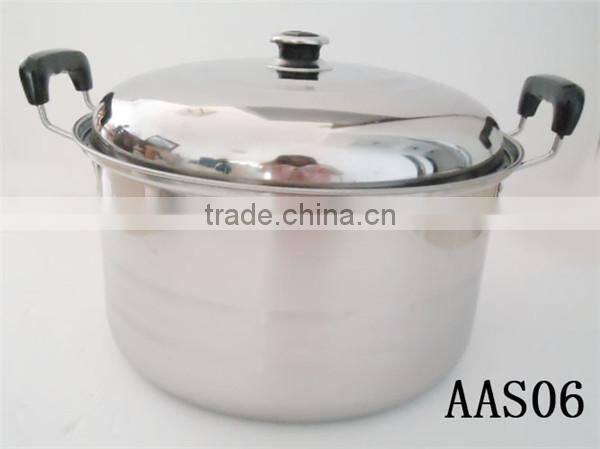 2015 Large stainless steel cooking pot/American style stock pot/high quality soup pot
