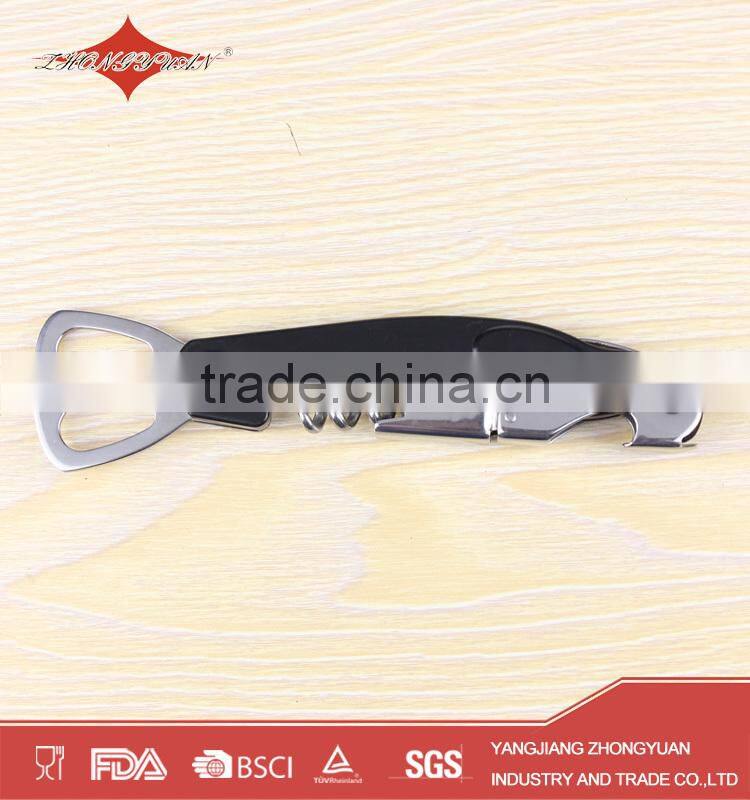 luxury wine bottle opener corkscrew with knife