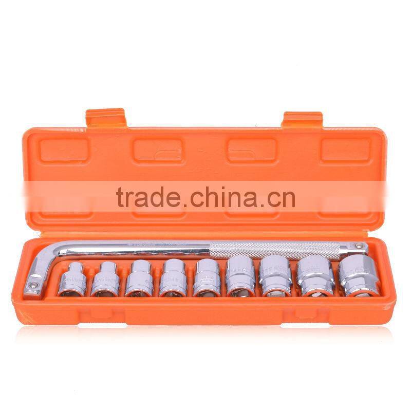 AK-9768 10 PCS CRV 1/2" cket wrench set