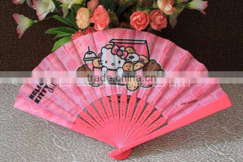 Customized plastic Spanish fan