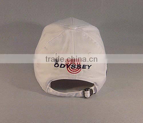 Custom embroidered logo Cotton material Golf Cap