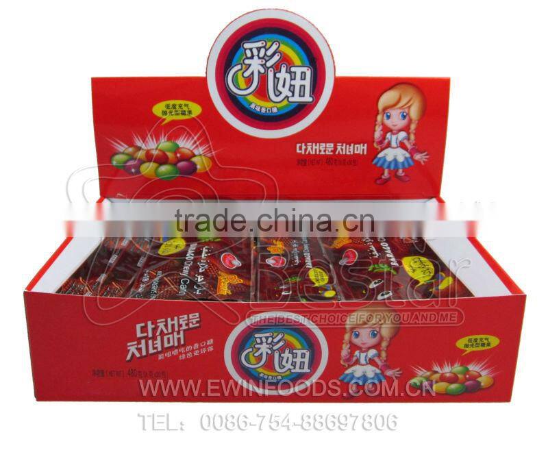 Rainbow Colourful Chocolate Bean Candy