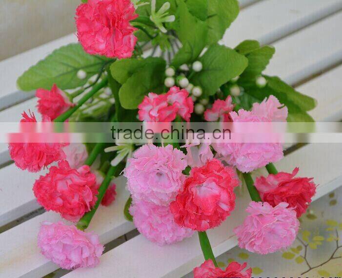 40cm 11 Stems Promotional Silk Carnation Artificial Flower