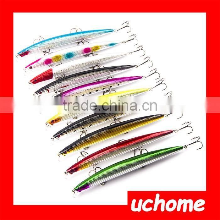 UCHOME Colorful Fish Shape Ice Fishing Lures