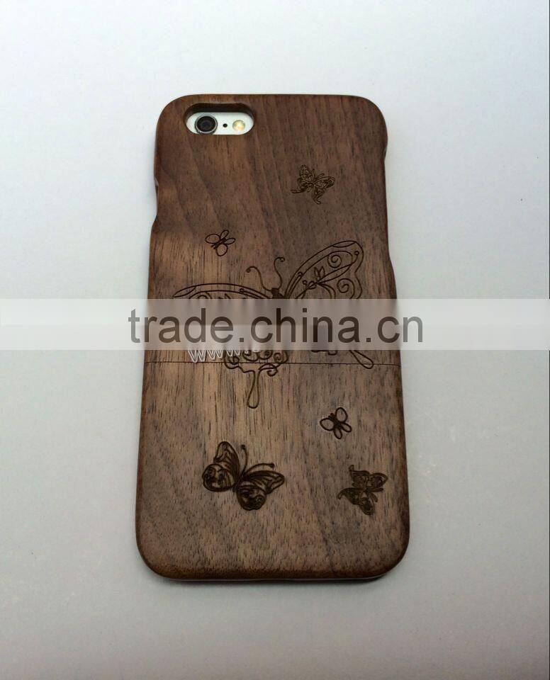 New products Bamboo or wooden Cell Phone Case For IPhone 6