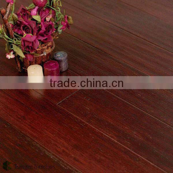 Antique black brush Strand Woven Bamboo Flooring