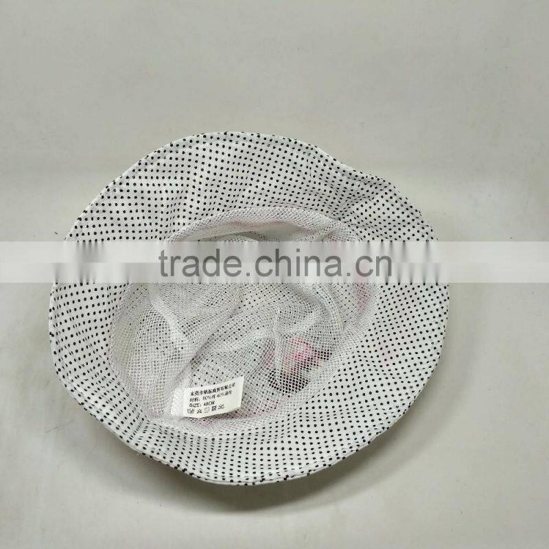 KaiHong hat factory 2015 new girl fisherman hat order custom mesh splicing