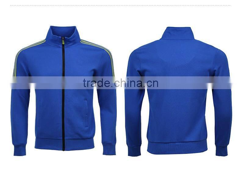 latest design warming Up 60%cotton 40%polyester sweatshirt sportwear with pockets
