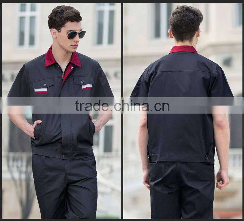 Summer short sleeve worker sets uniform labor insurance clothing