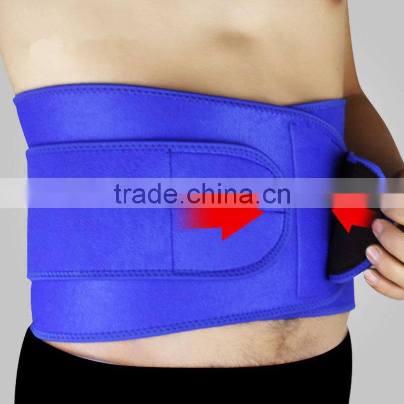 Neoprene Double Pull Lumbar Spinal Brace Back Support Belt