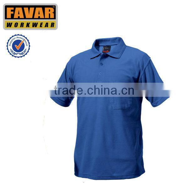 mens cotton polo short sleeve shirt