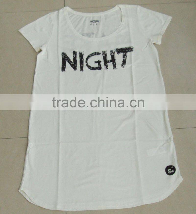 extra long tops for women, ladies long sleeping t-shirts