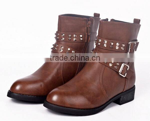 GZY fashion PU boots female
