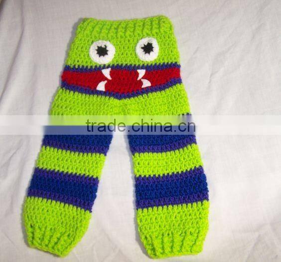 2016 New design pants winter baby wool pants adult baby pants