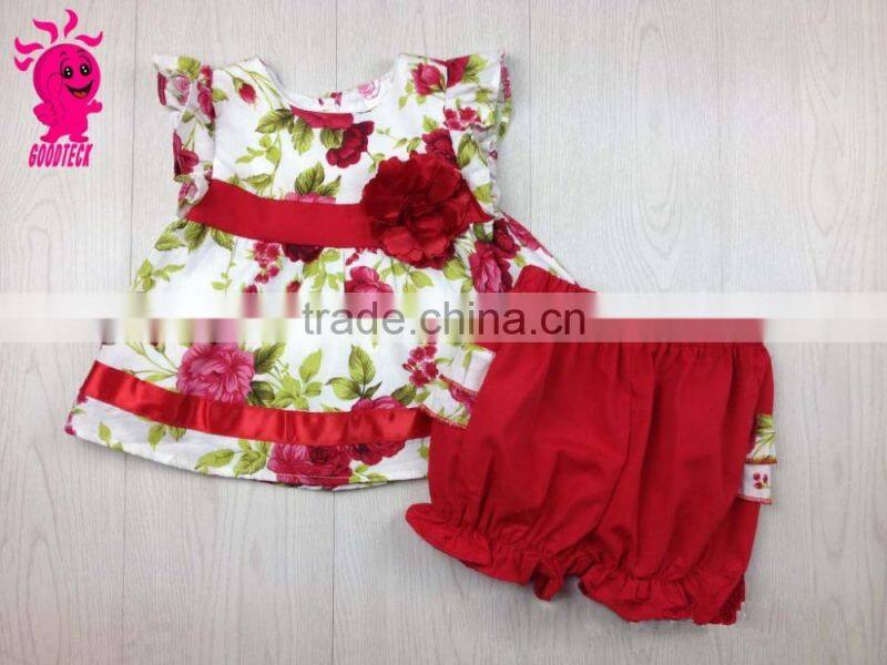 Hot Sale Summer baby Girls Outfit 2 Pieces Boutique Clothing Set For Child Clothes Set Baby Shorts Set Girls Outfit