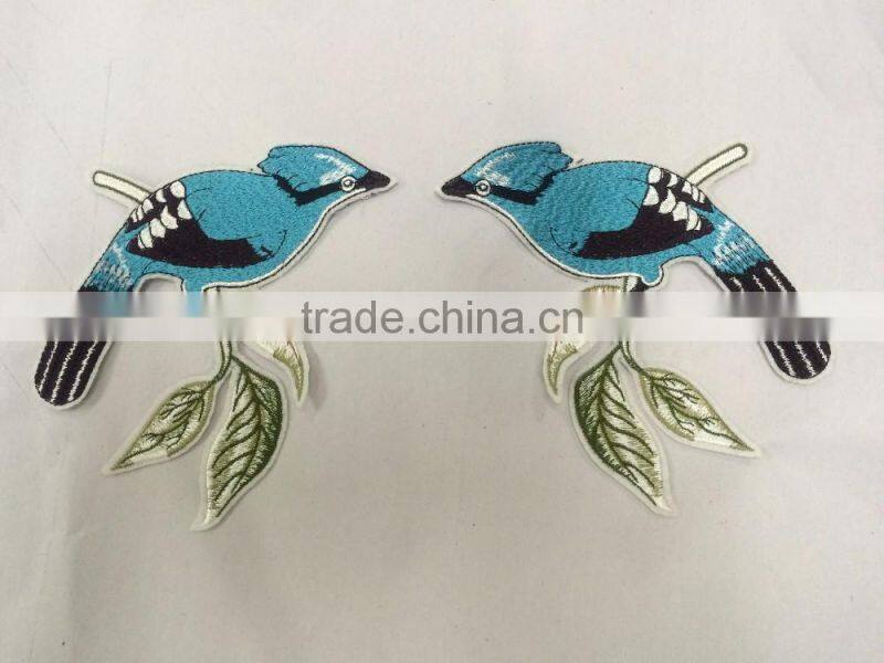 manufacturer machine make felt embroidery bird animal patch