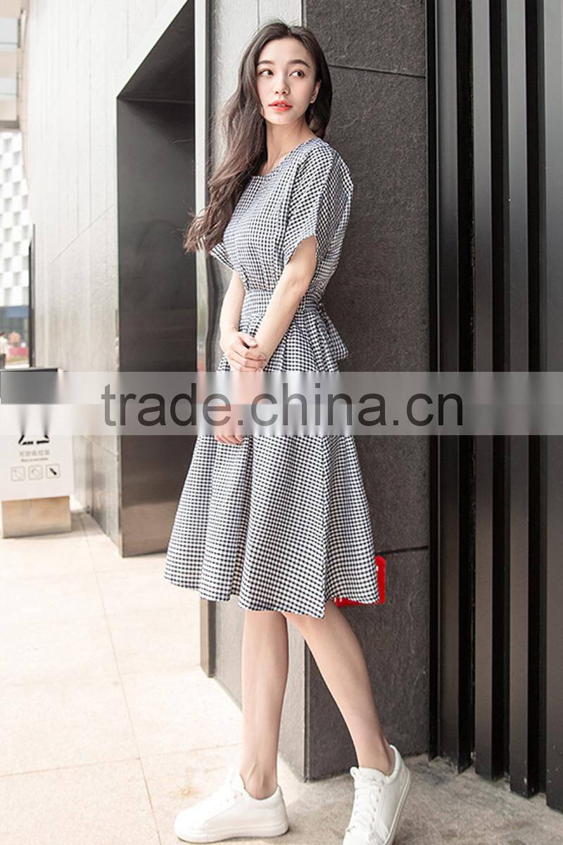 2017 The New Party Clothing Morden Women Dress With Short Sleevess