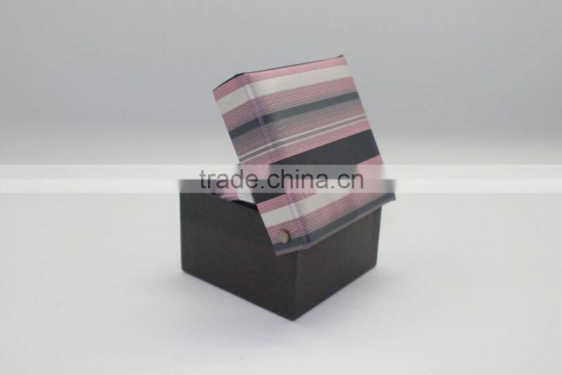 Company custom made belong to your own neckties gift match paper box