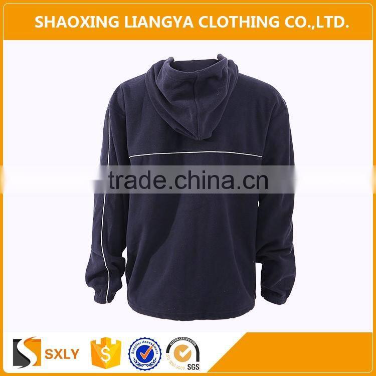Wholesale Adult Fleece Casual Jackets With Conjoined Cap