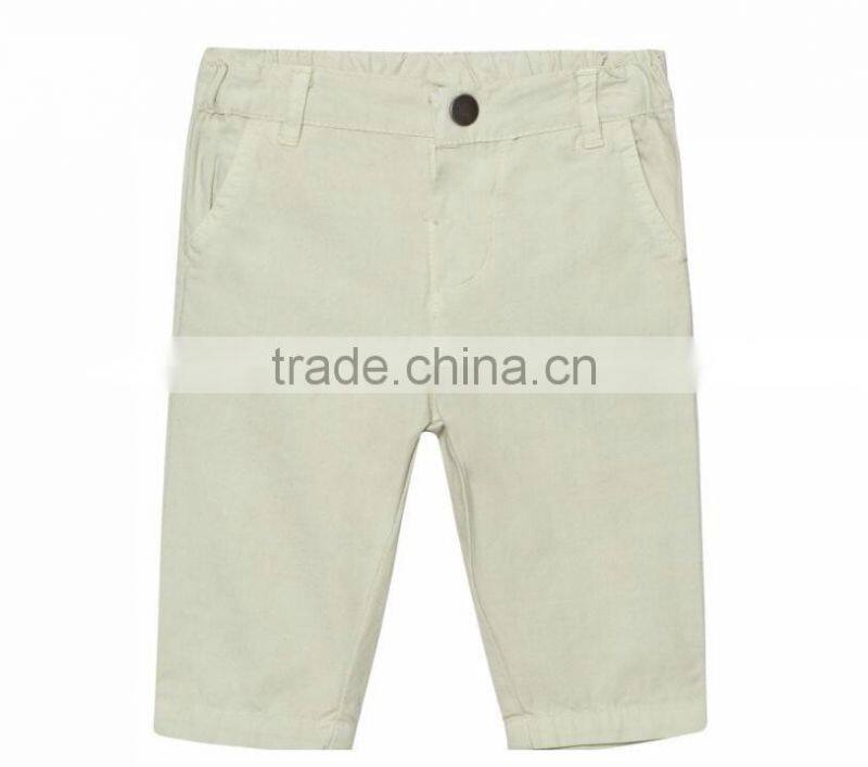 Boy Brushed Grey Melange boys wear cotton pants tight sport pants
