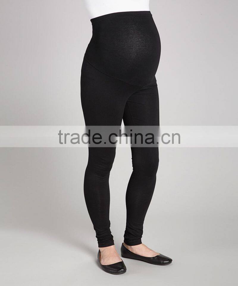 Hot Sale Maternity Pants With Black Over-Belly Maternity Leggings Trousers Women Clothing WP80817-14
