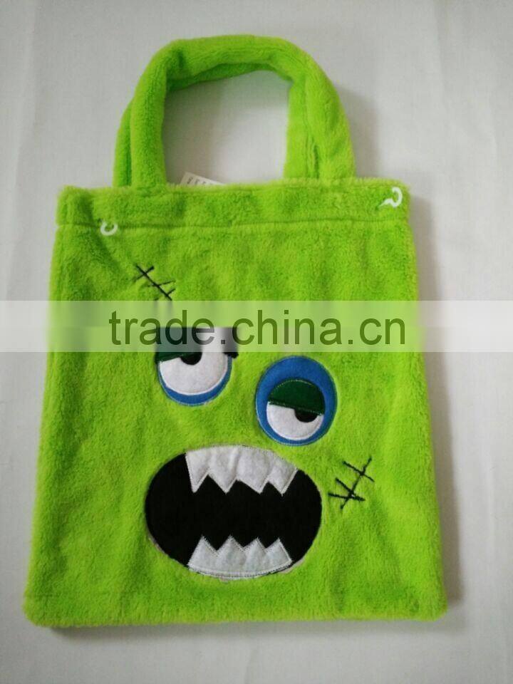 Trick or Treat Bag Halloween Decoration Bag Reusable Candy Carry Tote