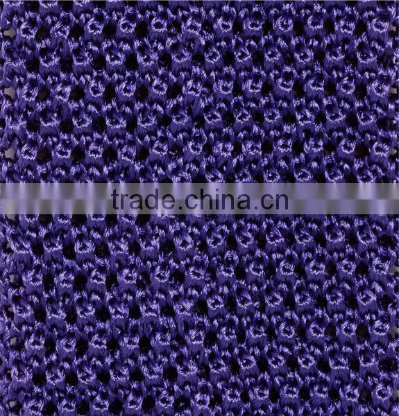 Solid Knit Silk Narrow Tie