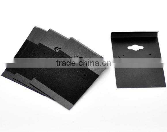 Ear Hooks Earring Plastic Display Cards 62x45mm(2-1/2"x1-3/4"), sold by packet( 500 pcs/packet )