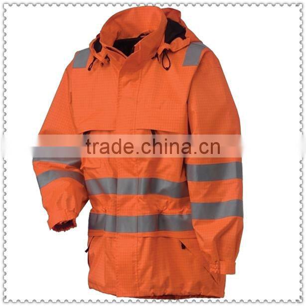 Anit-UV Rays and Hi-Vis Bomber Protective Jacket Workwear Jacket