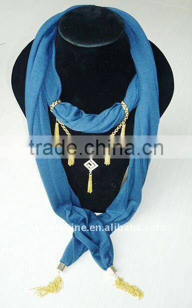 Women's new design scalf necklace