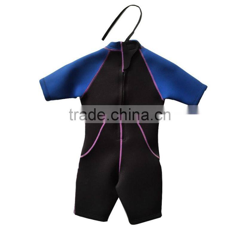 Shorty neoprene material printing wetsuit for boy