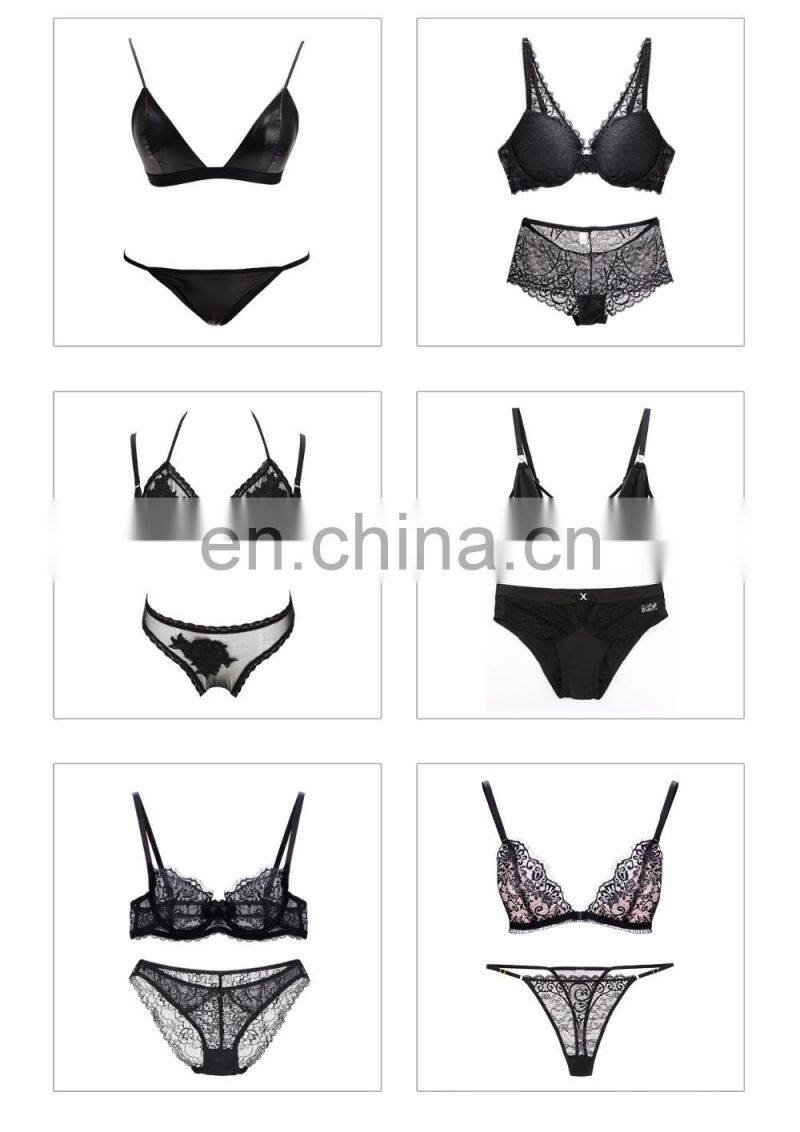 Very Hot Women With Bra OEM Custom Made Seamless Sexy Lingerie Underwear