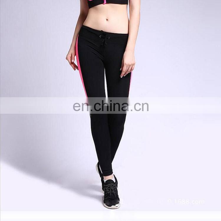 color block gym sport yoga woman legging pants