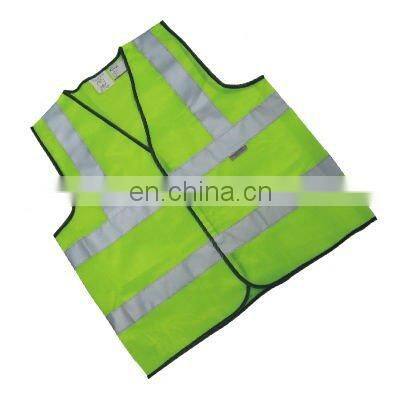 EN ISO 20471 High Visibility Reflective Safety Vest with small Bag Pouch packing
