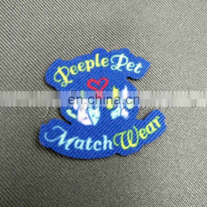 Dye sublimation patches and badges/special design embroidery patches for clothes