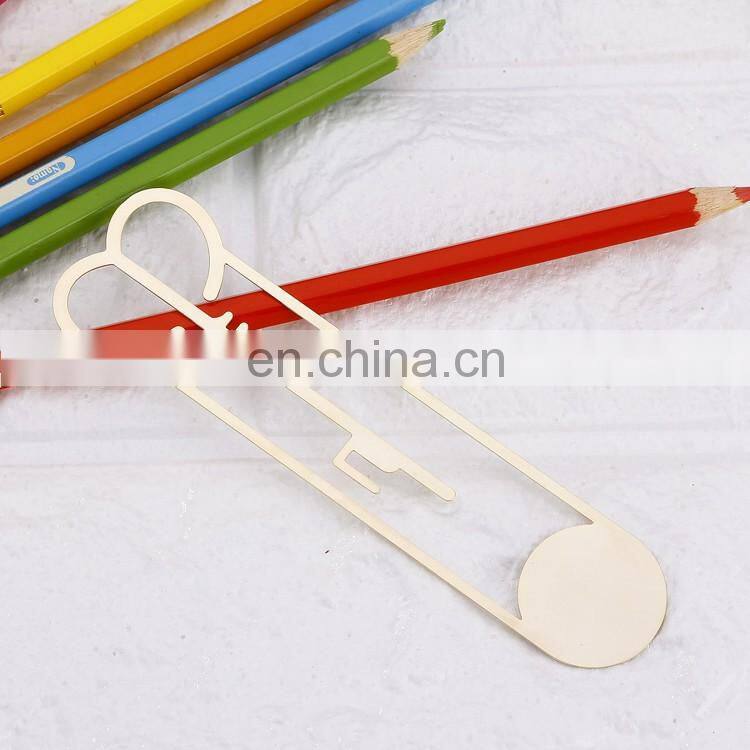 hot sale wholesale factory direct sale low price promotion gifts key shape simple style fashion bookmark
