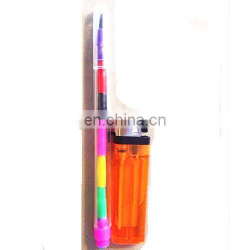 novelty insect push point crayons 7 colors